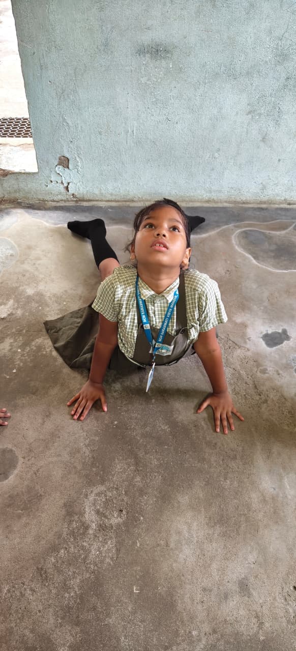Teacher and child learning